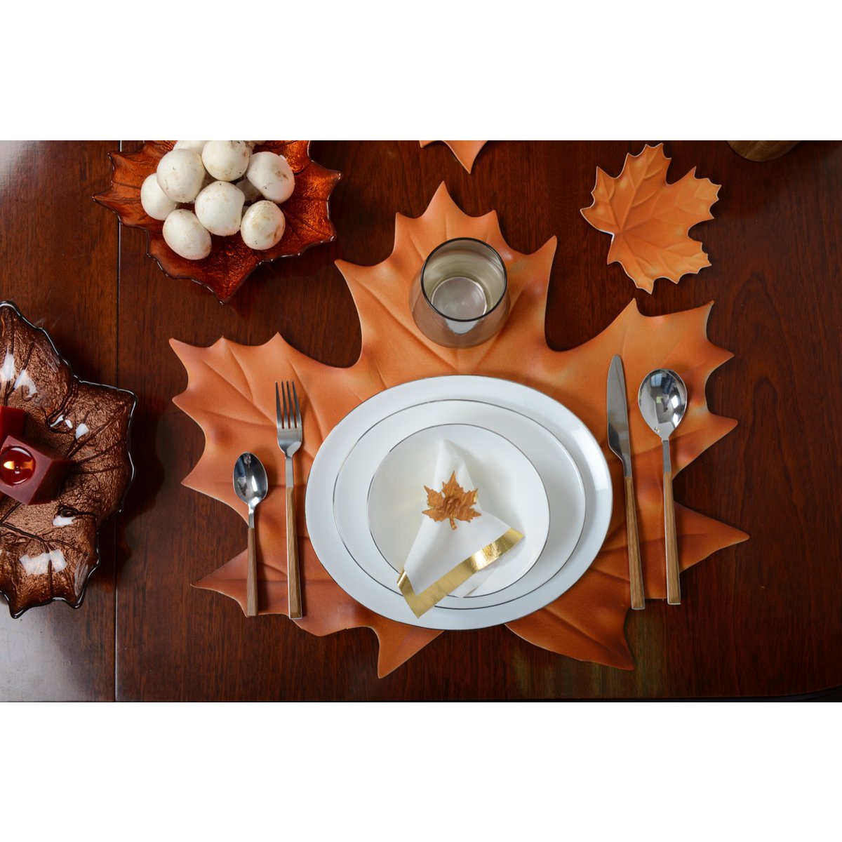 Aulica Dessertbord Ovaal – Wit Glas met Platinarand (21,5 cm)