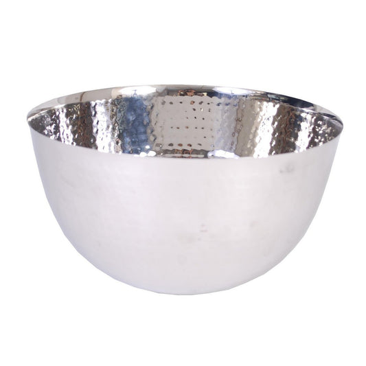 Gehamerde RVS Kom 30 cm |woon-meubel.nl