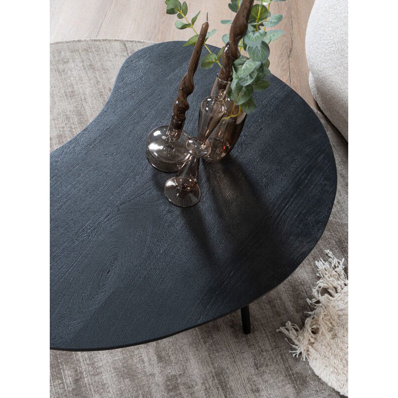 Table basse Ludo Noir – Bio – Lot de 2