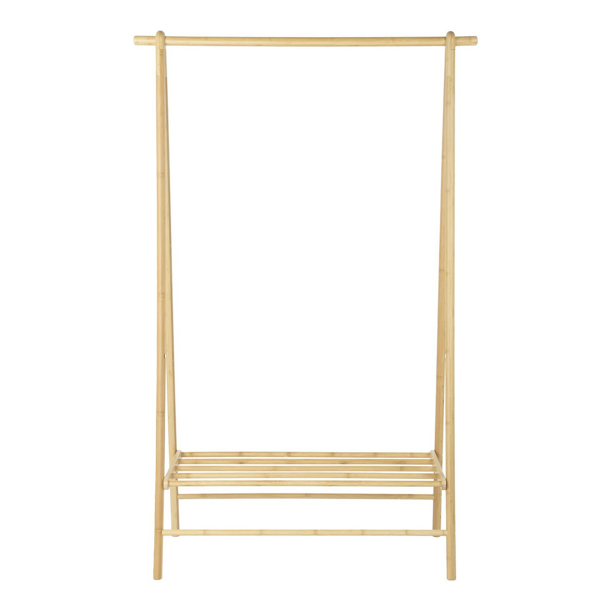 Manaus Kledingrek - Naturel, Bamboe, 104x46x164 cm | woon-meubel.nl