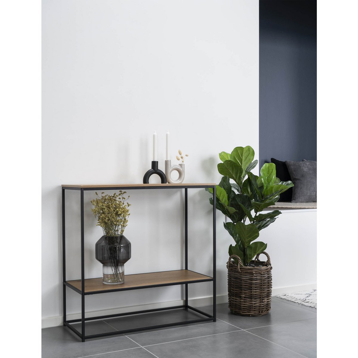 Vita Consoletafel Eikenlook – Modern Design – House Nordic | woon-meubel.nl
