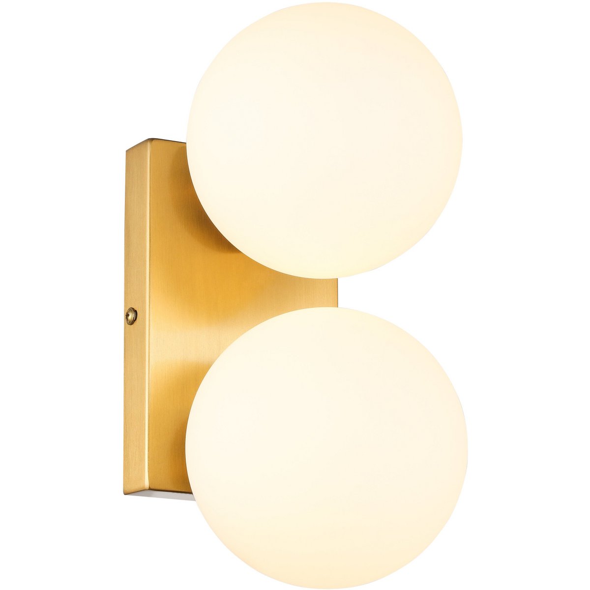 Nicole Wall Lamp White Gold