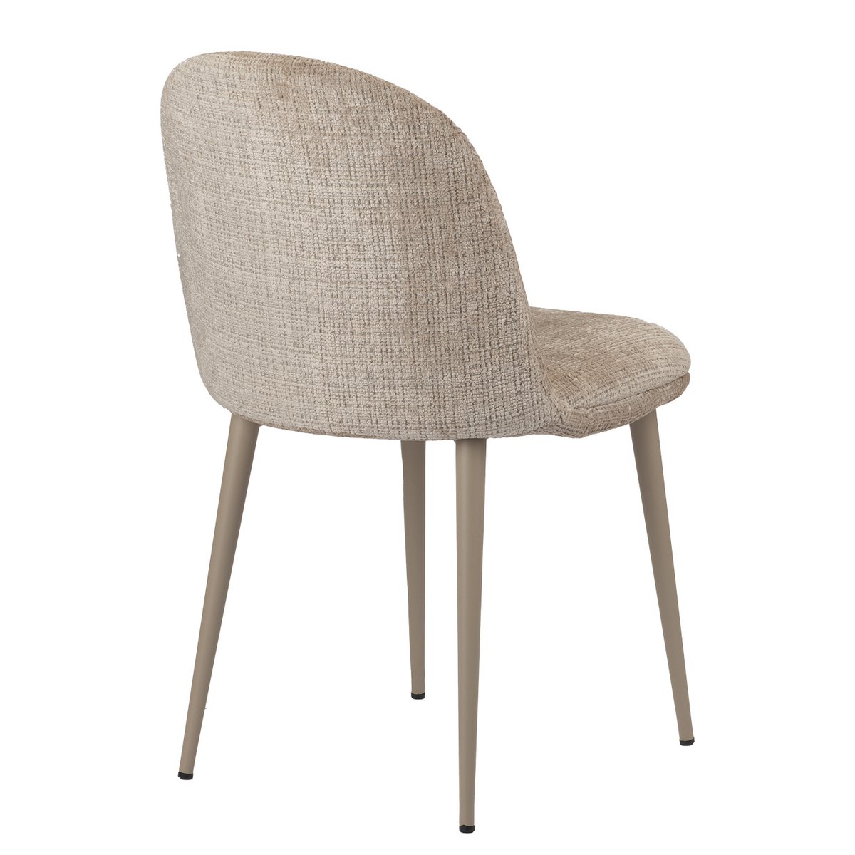 Cream egg chair - unique chair - Set of 2