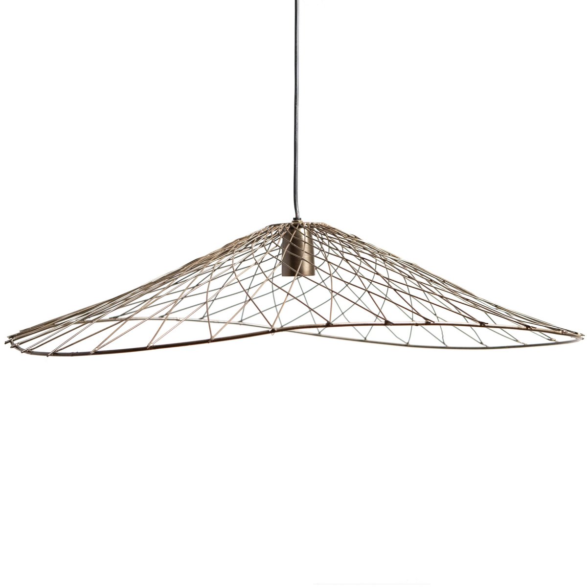 Hanging lamp OLIVER antique bronze 70x60x15cm