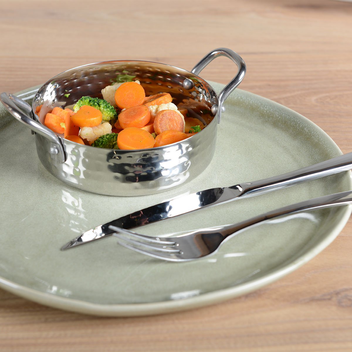 Aulica – Groene Dinerbord 27,2cm– Keramiek |woon-meubel.nl