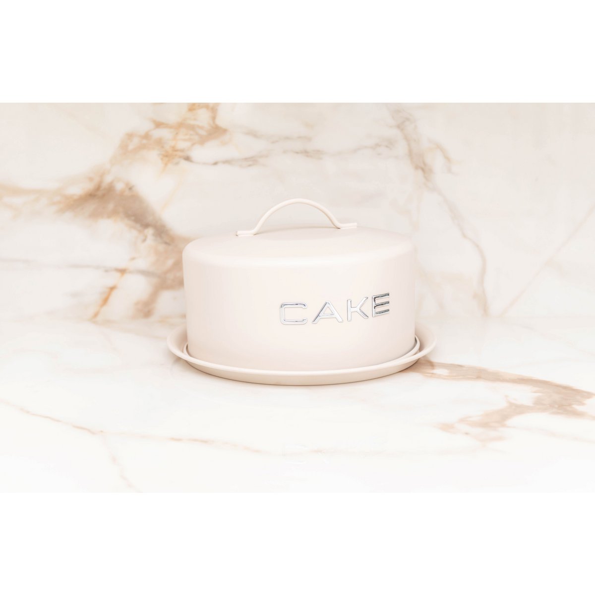 Beige Cake-schotel Belvorm 28x28x15 cm |woon-meubel.nl!