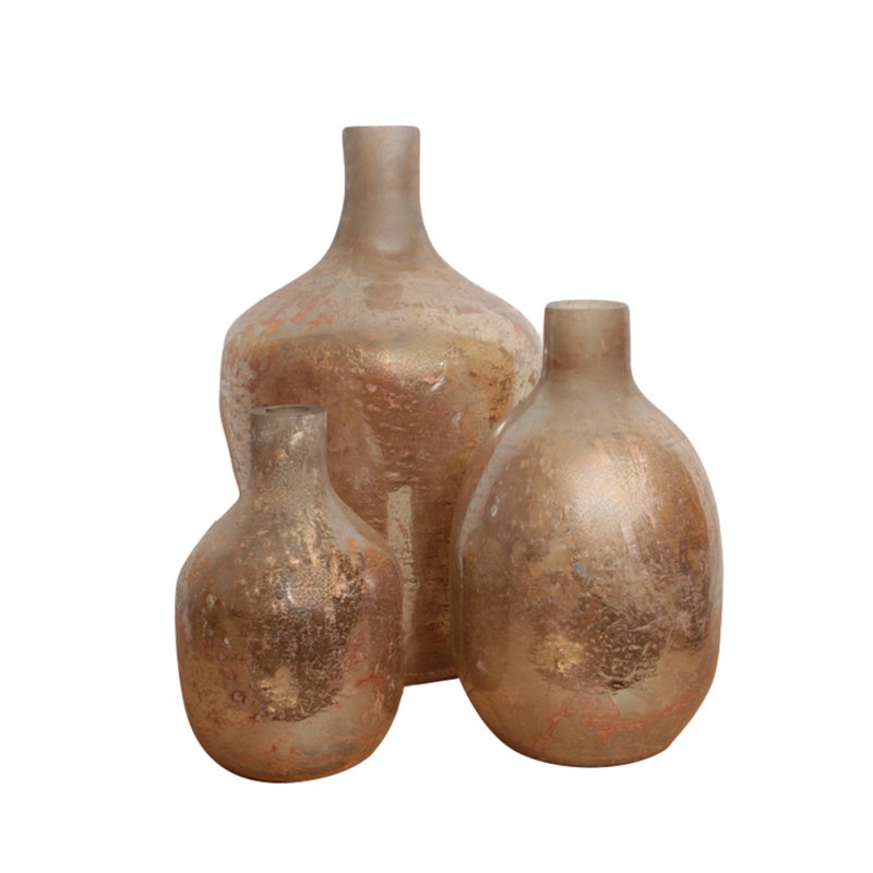 Vase en verre Oasis L (Lot de 4)
