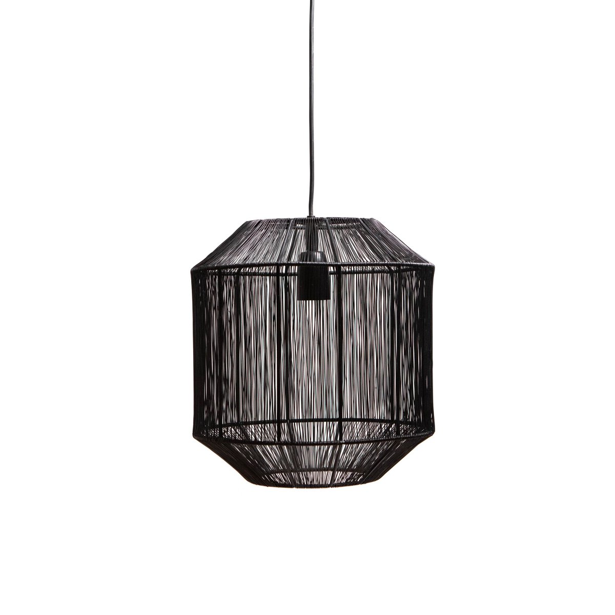 Pendant lamp SENNA matt black Ø30x32cm
