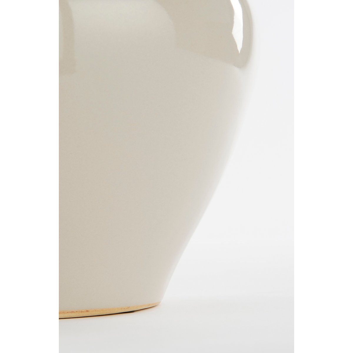 Marian Vase - H33 x Ø26 cm - Ceramic - Off White