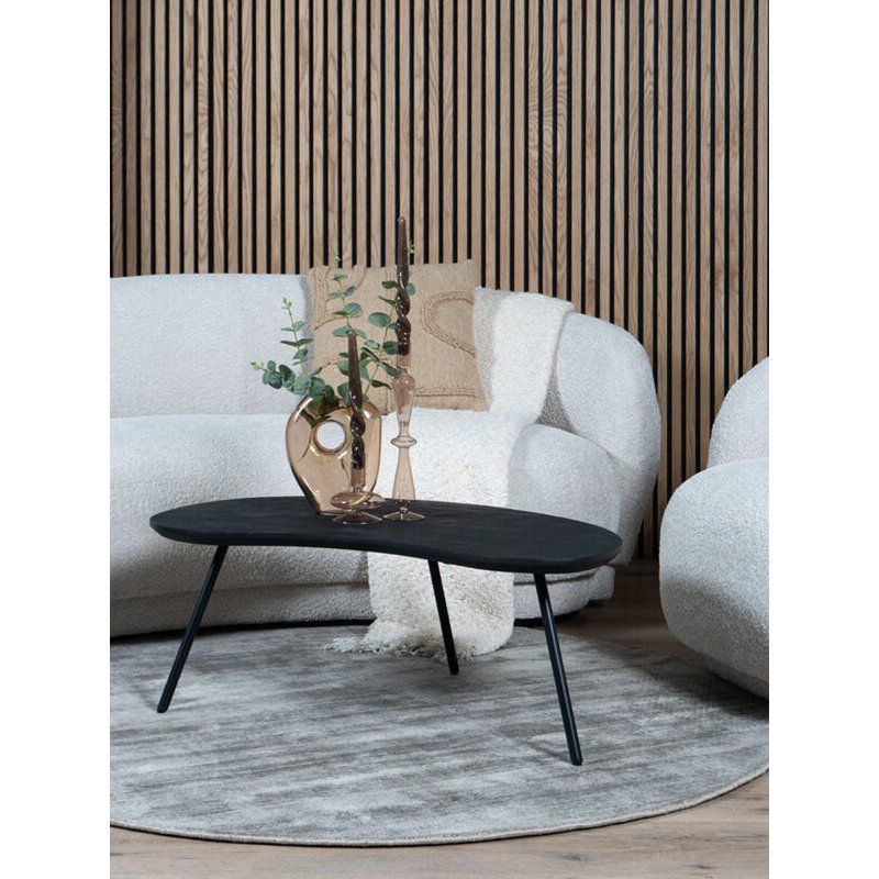 Table basse Ludo Noir – Bio – Lot de 2