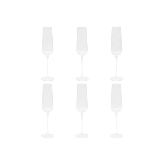 Champagneglazen Golf – Set van 6 – Luxe & Stijlvol |woon-meubel.nl