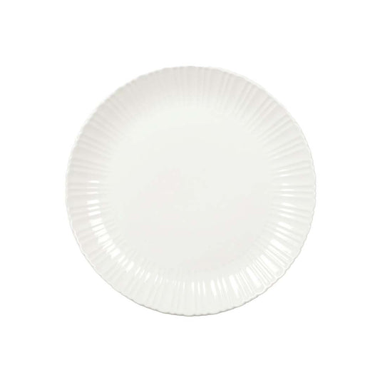 AULICA Flora Witte Dessertbord 21,3 cm – Rond Porselein | woon-meubel.nl