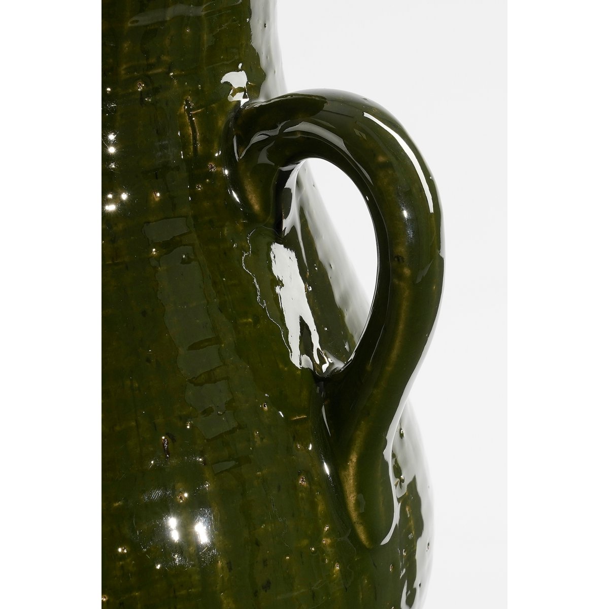 Vase Elena - L29 x l26 x H39 cm - Céramique - Vert