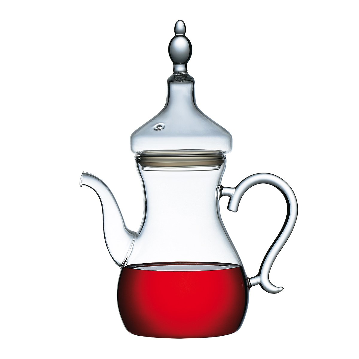 Glazen Theepot Aladin – 900 ml | Transparant Design |woon-meubel.nl