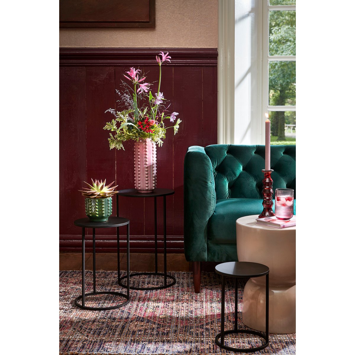 Merlot Drinkglas - 400 ml - Glas - Transparant |woon-meubel.nl