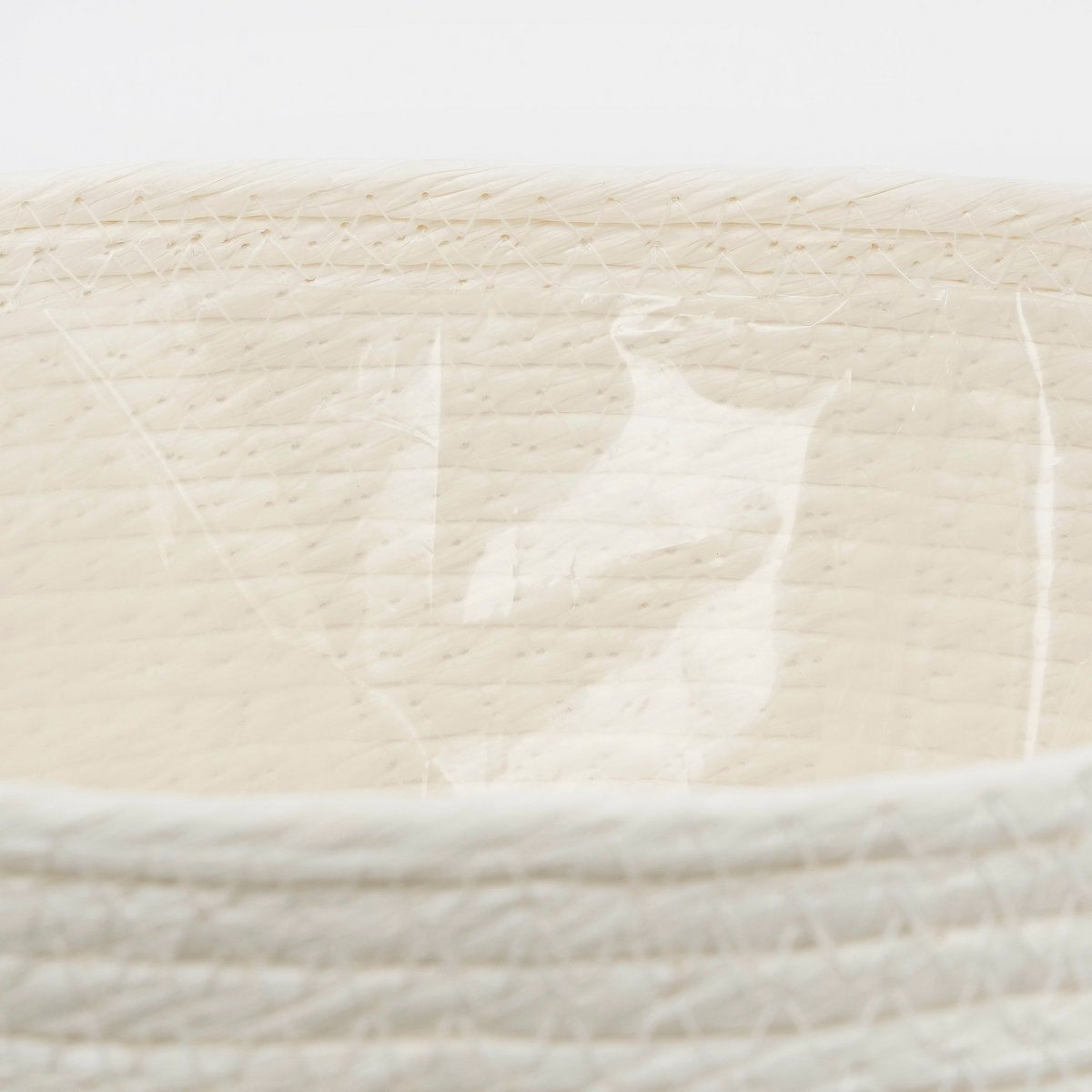Jorck Plant Basket - Set of 3 - H24 x Ø26 cm - Off White