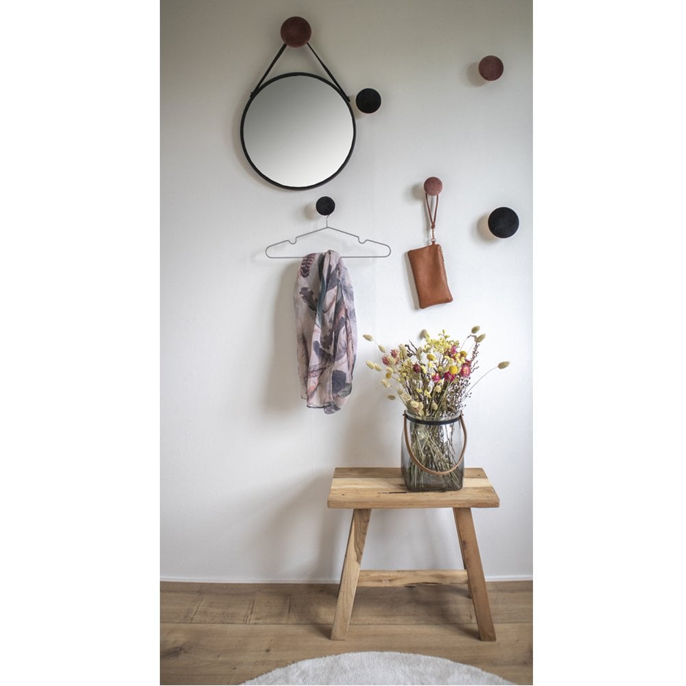 Trapani Spiegel - Hangend, ø38cm Chique |woon-meubel.nl