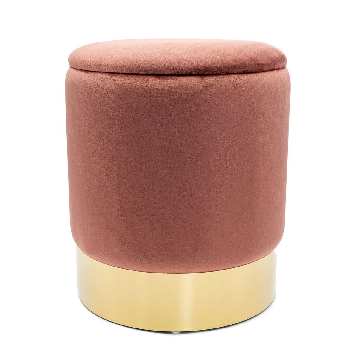 ποΈ Voglrieder Velours Hocker β Γ 31 x H 38 cm β Met Opbergruimte β Zachte Zithocker van Velours β Verkrijgbaar in 7 Kleuren