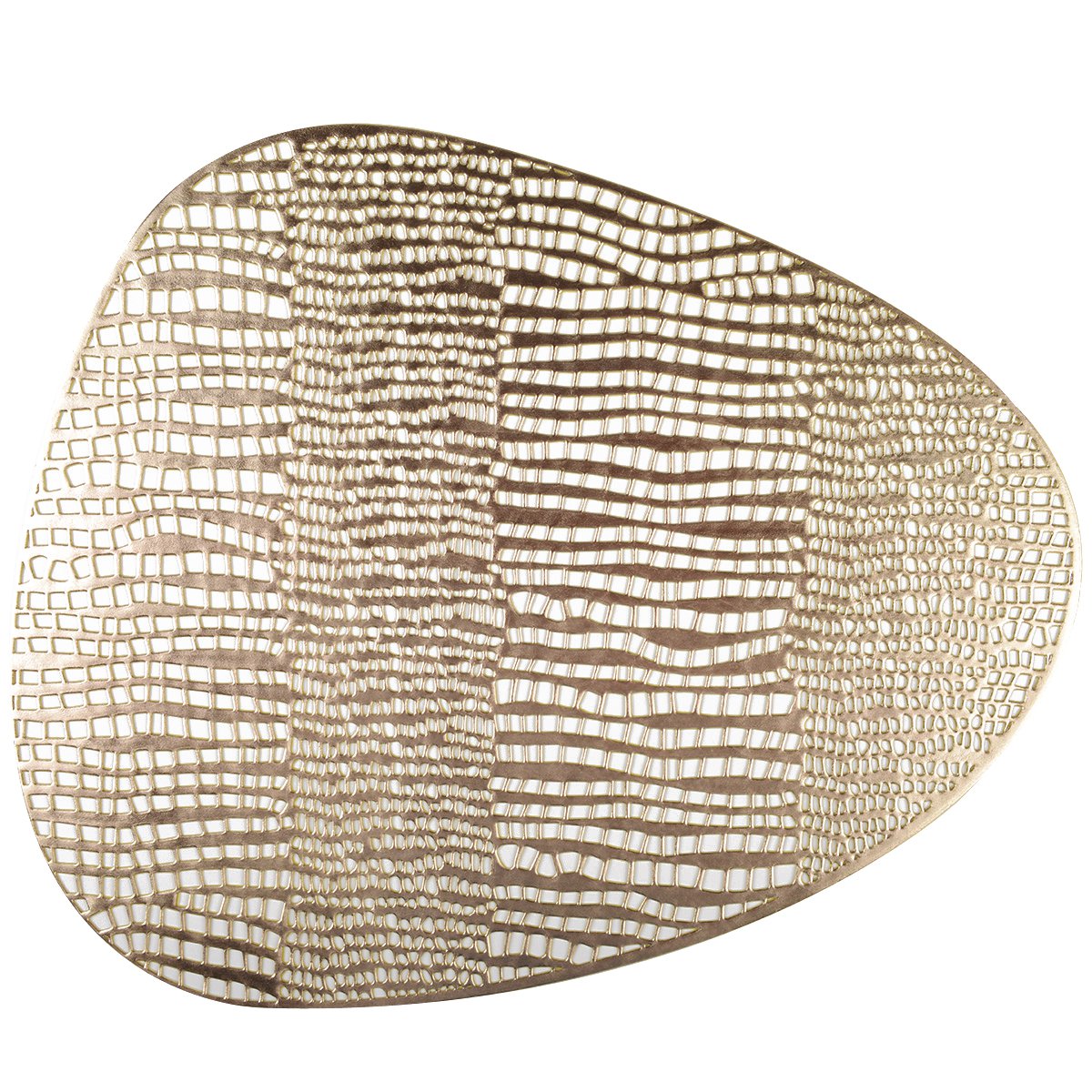 Gouden Driehoek Onderbord 40,5x34 cm – Luxe Tafelpresentatie