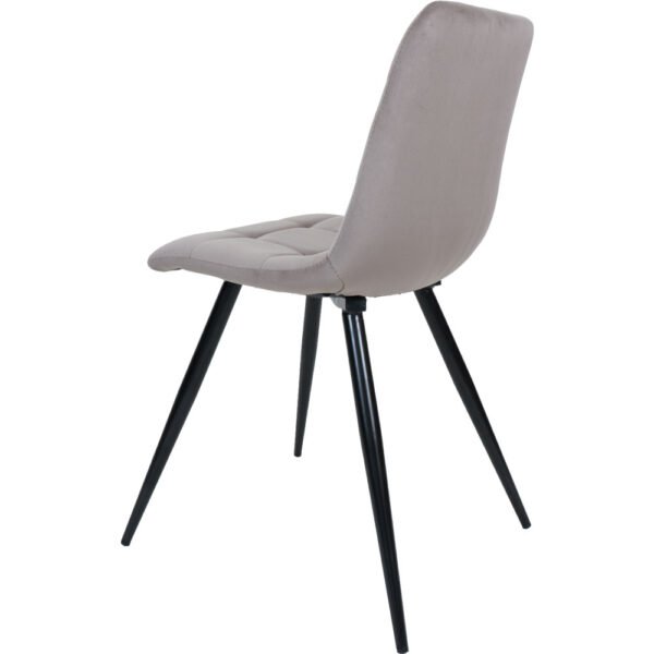 Eetkamerstoel Galgary Taupe – Vintage Velvet