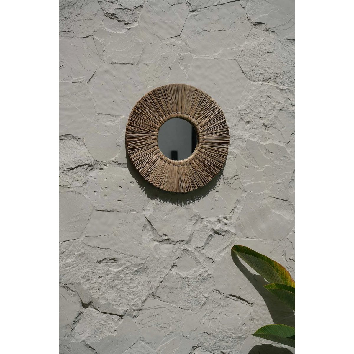 De Alang Alang Spiegel - Naturel - M