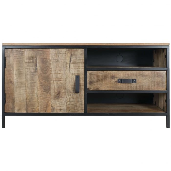 TV Dressoir Luuk Hout Handgemaakt 120 cm |woon-meubel.nl