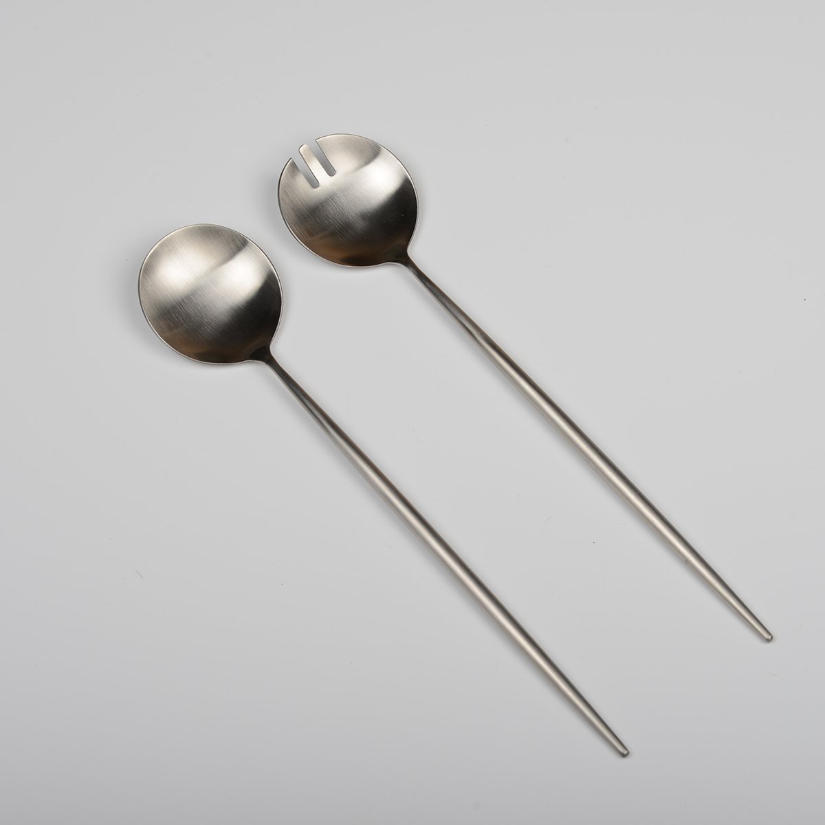 Aulica Mat Zilveren Saladebestek |woon-meubel.nl