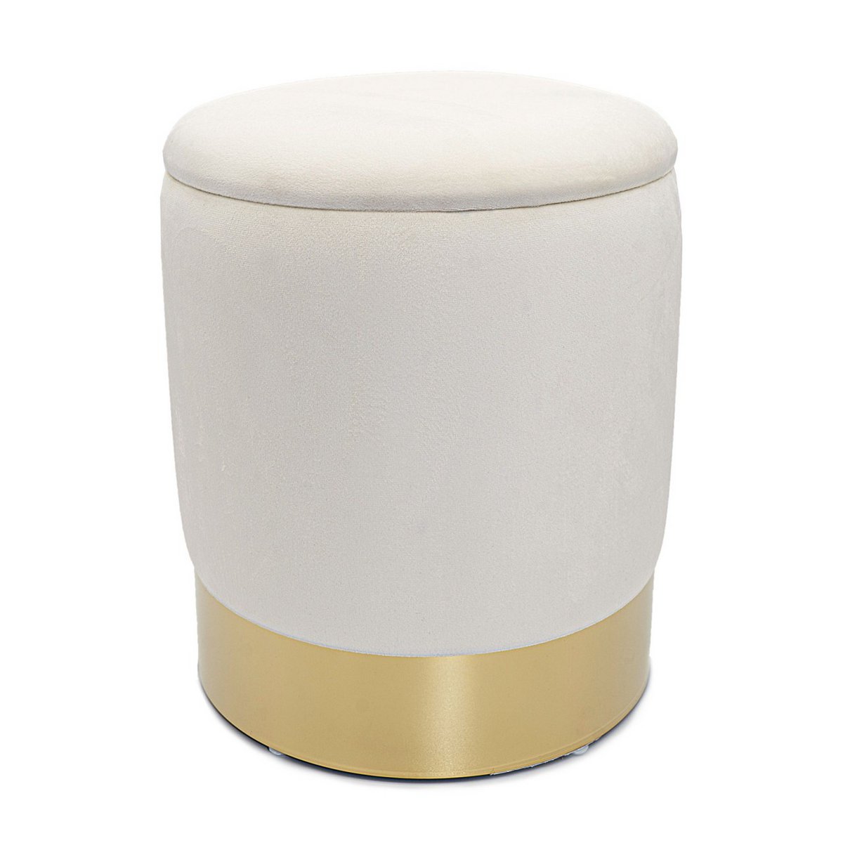 ποΈ Voglrieder Velours Hocker β Γ 31 x H 38 cm β Met Opbergruimte β Zachte Zithocker van Velours β Verkrijgbaar in 7 Kleuren