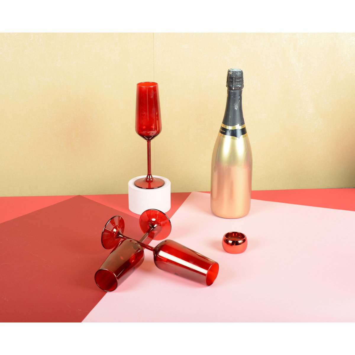 Rode Champagneglazen – Aulica | woon-meubel.nl