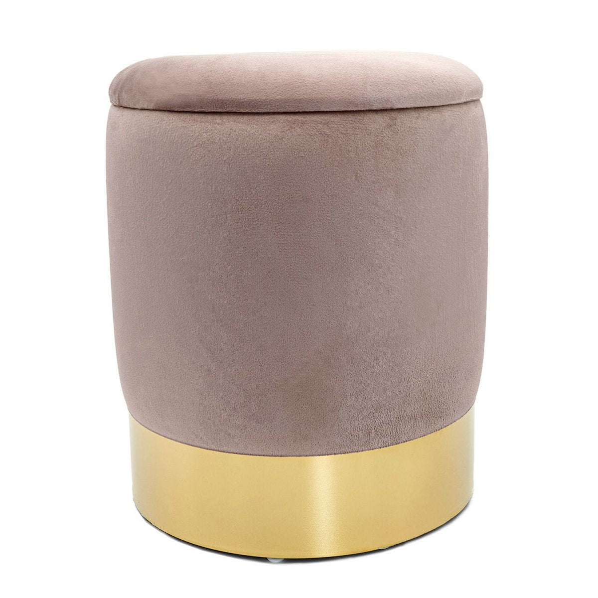 ποΈ Voglrieder Velours Hocker β Γ 31 x H 38 cm β Met Opbergruimte β Zachte Zithocker van Velours β Verkrijgbaar in 7 Kleuren
