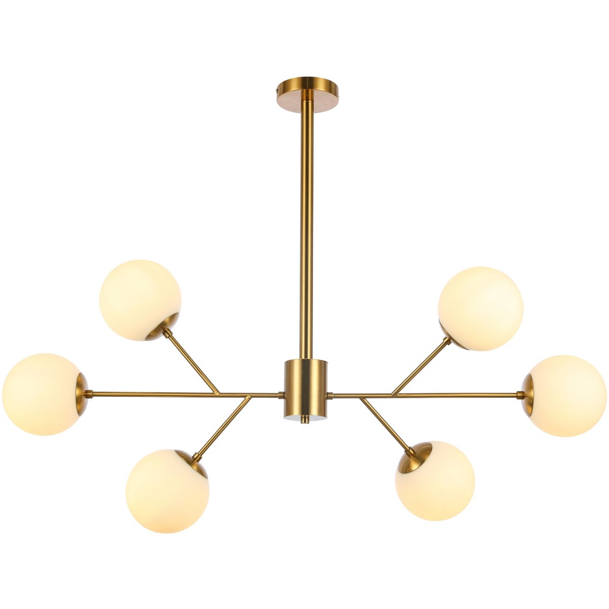 Pendant lamp Amy White Gold