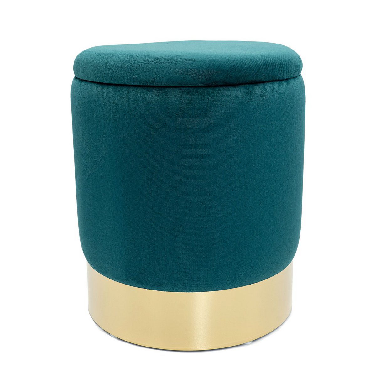 ποΈ Voglrieder Velours Hocker β Γ 31 x H 38 cm β Met Opbergruimte β Zachte Zithocker van Velours β Verkrijgbaar in 7 Kleuren