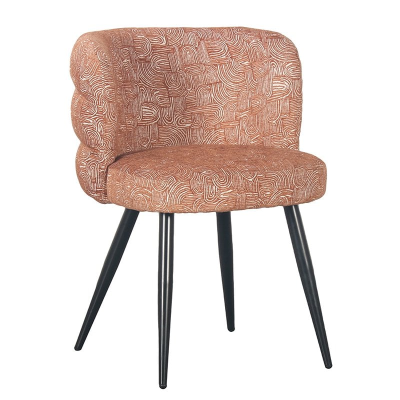 Chaise Nuage Safiya Terracotta (Lot de 2)