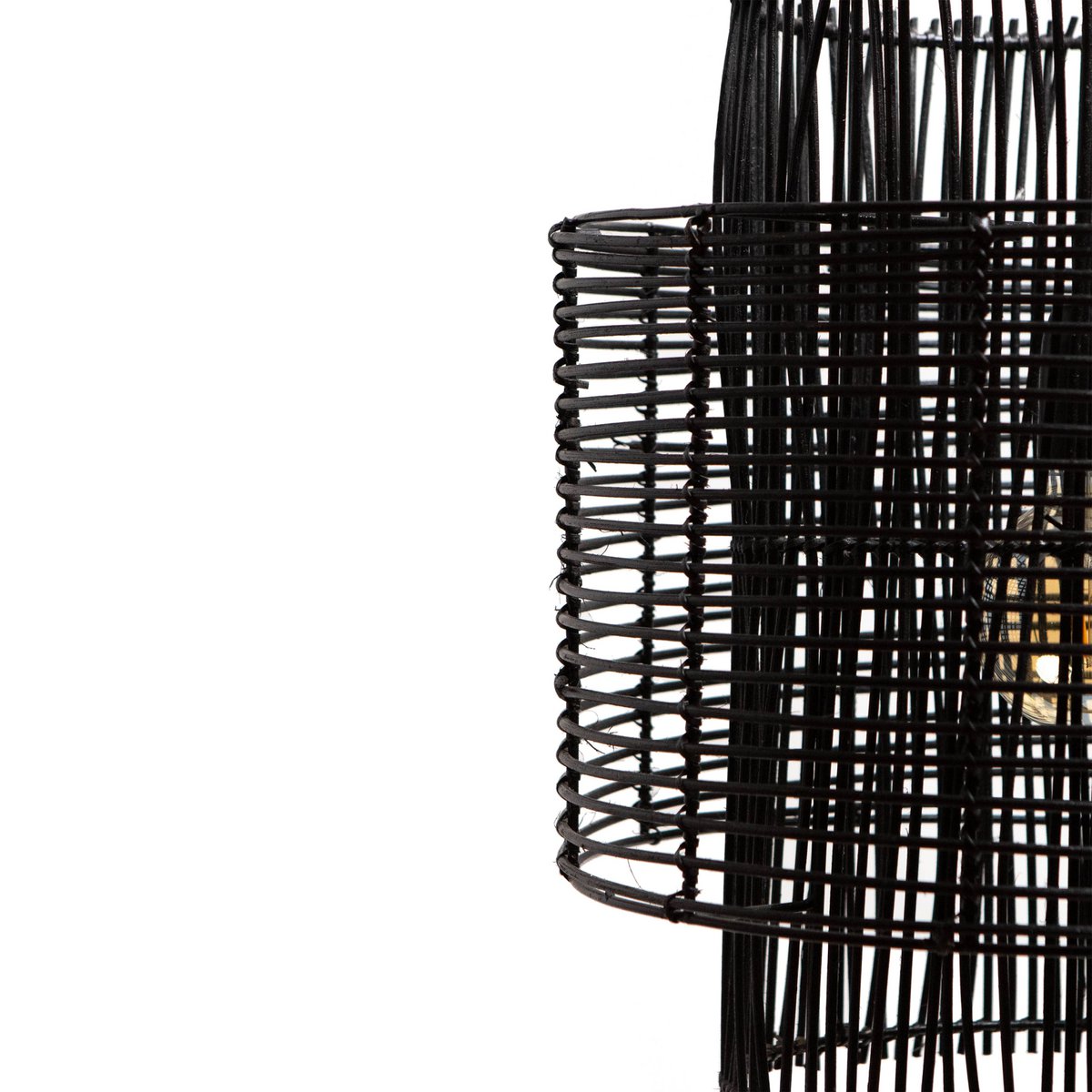 Hanglamp BRANDON mat zwart Ø40x45cm |woon-meubel.nl
