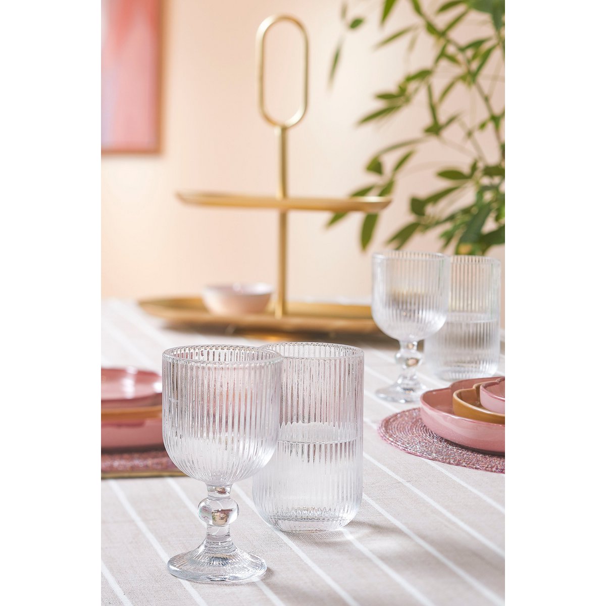 Merlot Drinkglas - 400 ml - Glas - Transparant |woon-meubel.nl