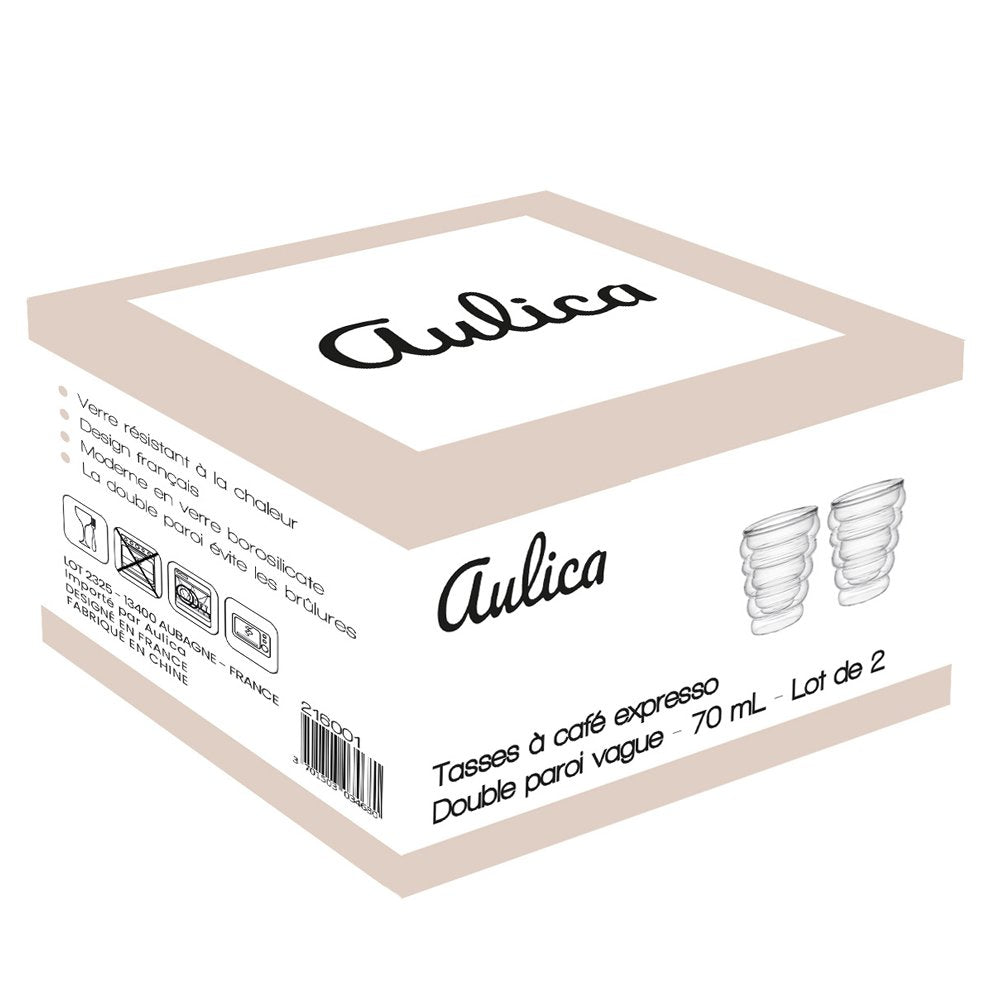 Caps of Double -wall Expresso Coffee 70ml - Set van 2