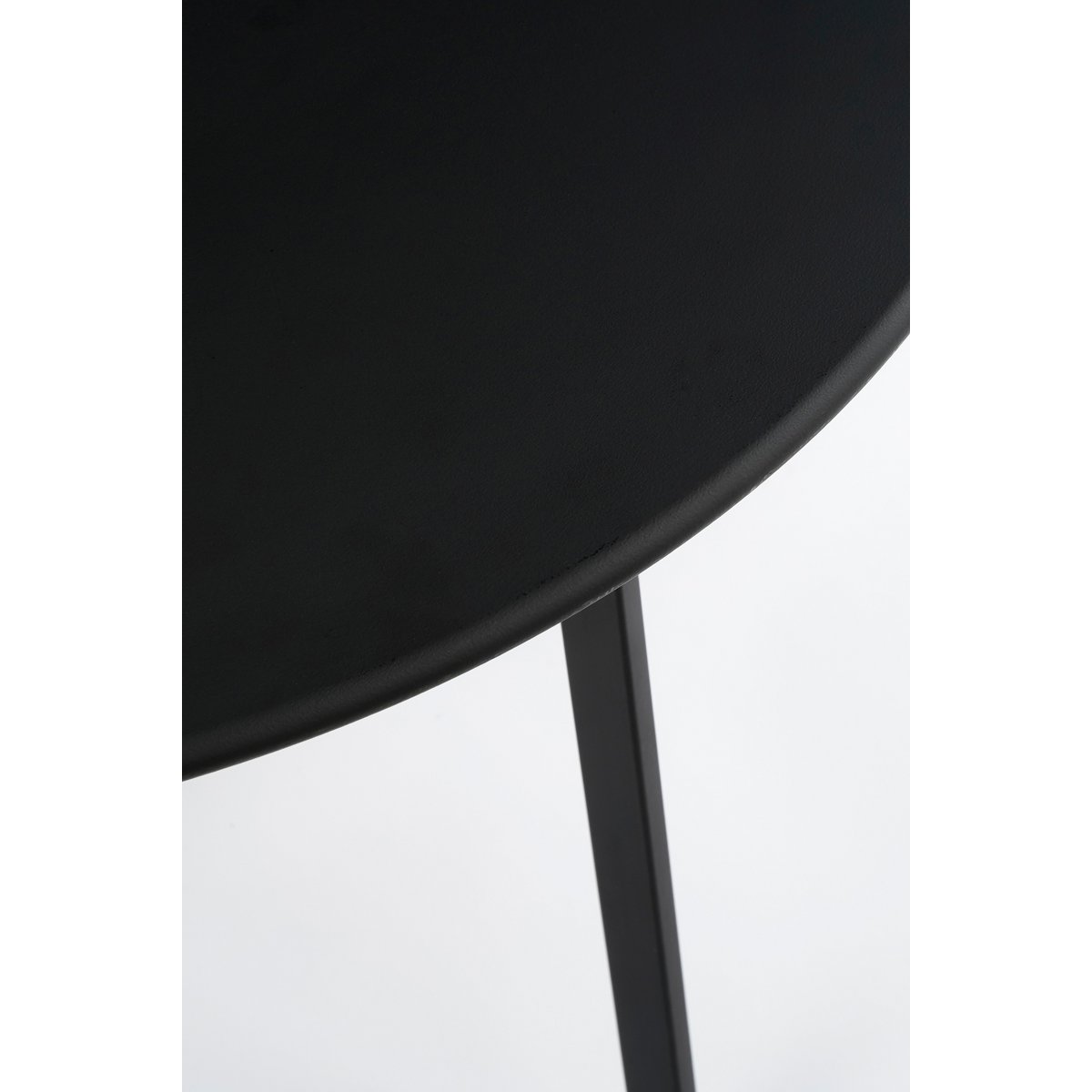 Bijzettafel Seatle - Buiten - Zwart - Metaal H50 x Ø50 |woon-meubel.nl