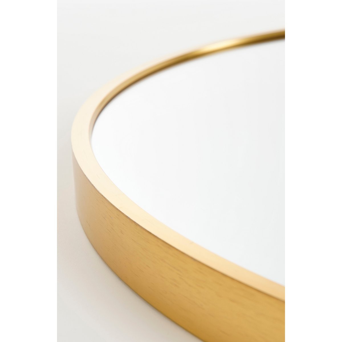 Rossi Wandspiegel - H3 x Ø60 cm - Metaal - Goud |woon-meubel.nl
