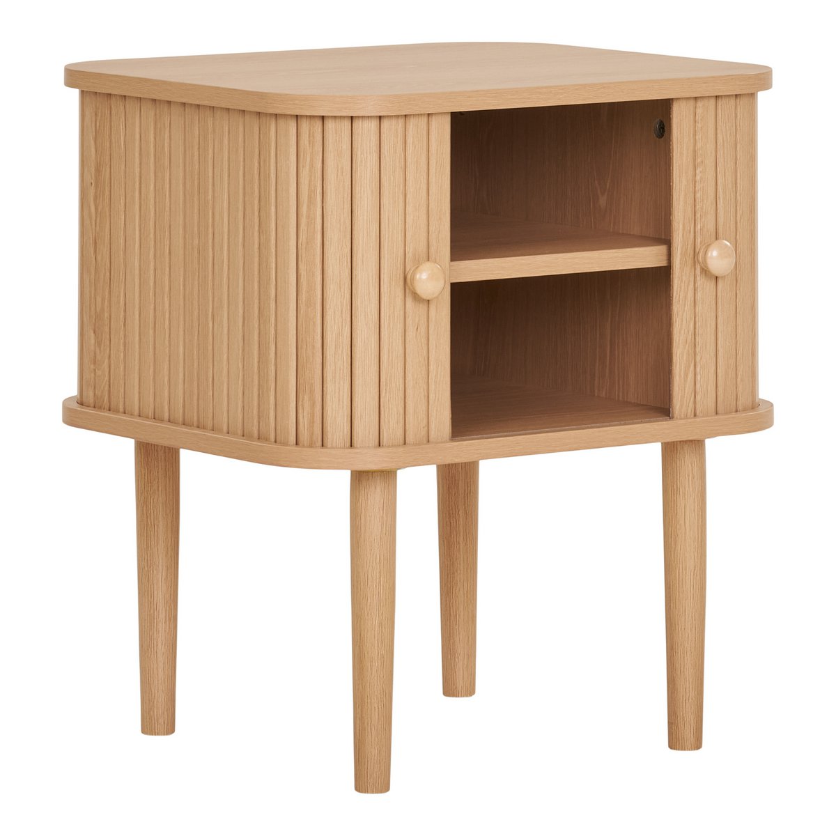 Nikko bijzettafel, Natuurlijk,Moderne Opbergoplossing |woon-meubel.nl