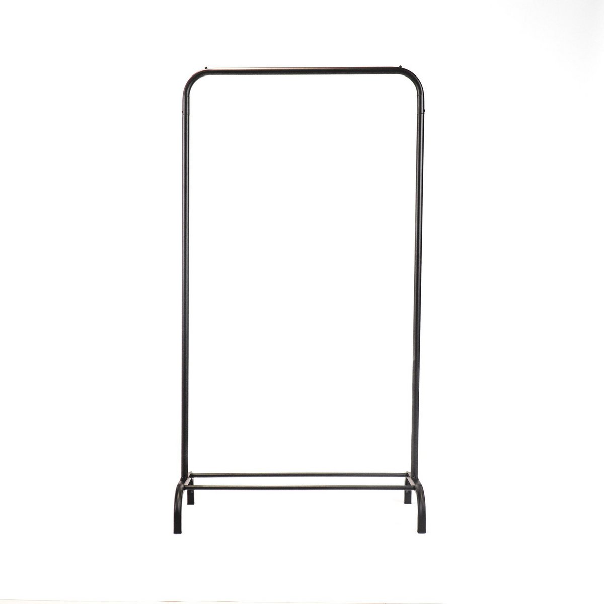 Etagère à draps - Métal - Noir - 80x40x150cm