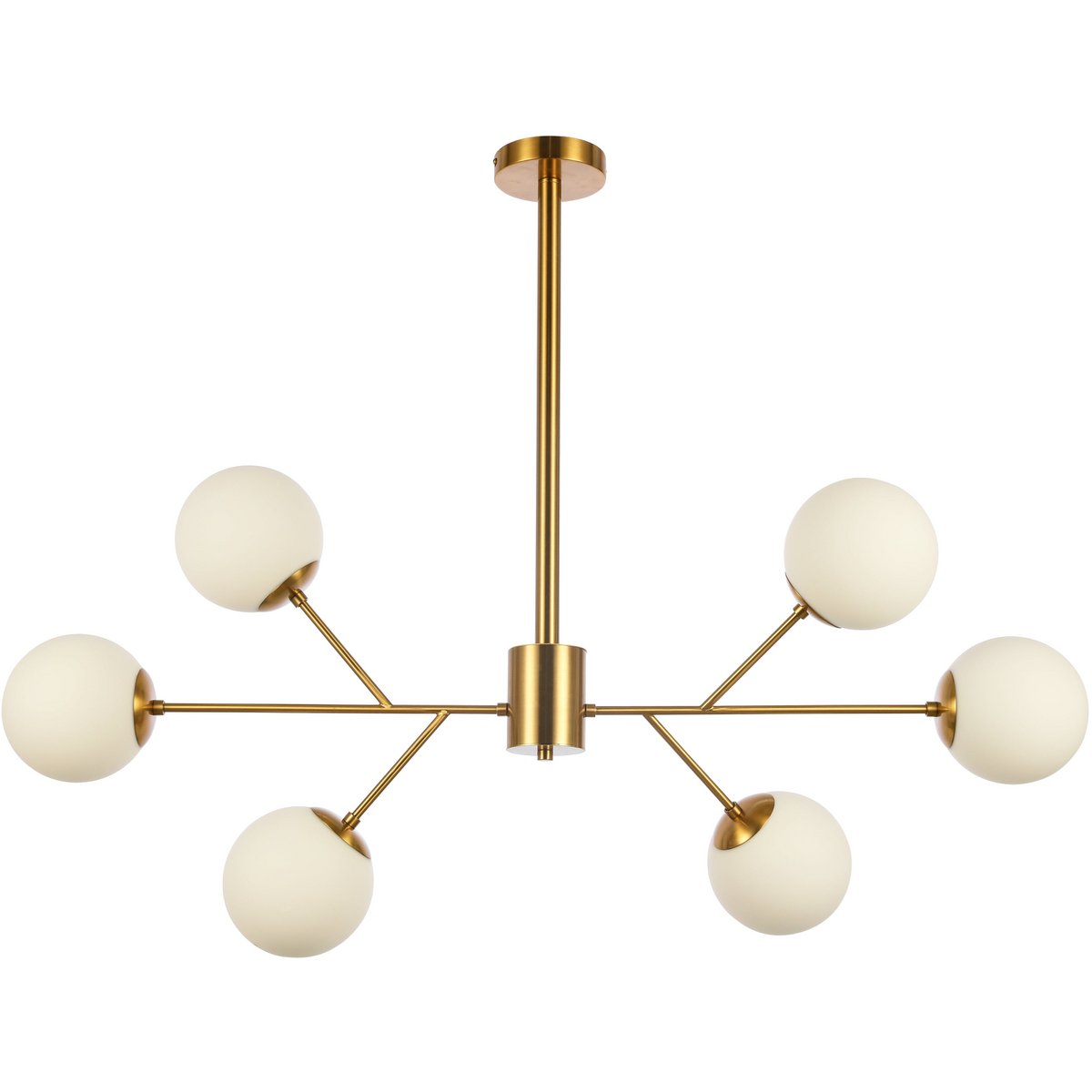 Pendant lamp Amy White Gold