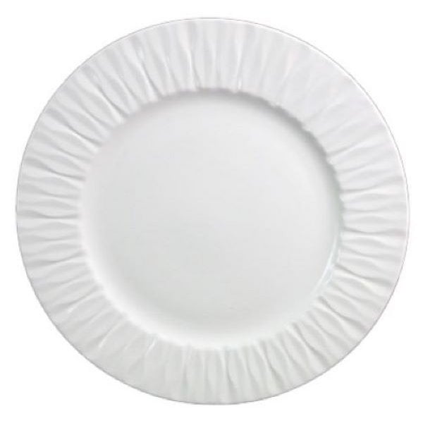 Lilia Witte Dessertbord 20cm – Aulica Porselein |woon-meubel.nl