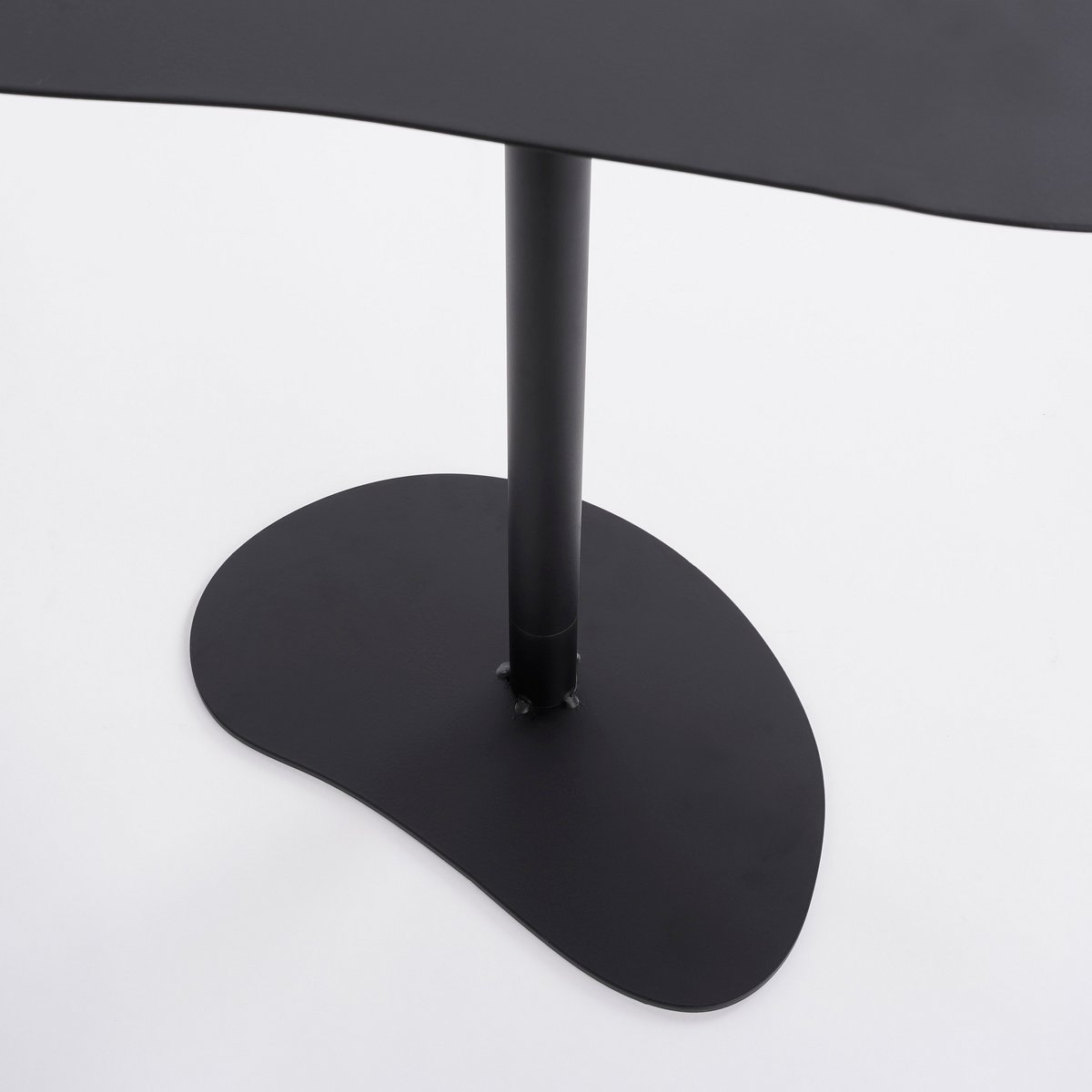 Bijzettafel, Set van 2, L55xB41xH40cm, Metaal, zwart|woon-meubel.nl