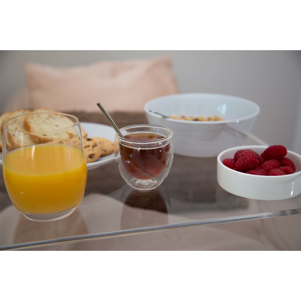Set van 4 dubbele espresso glazen 80ml – Aulica luxe