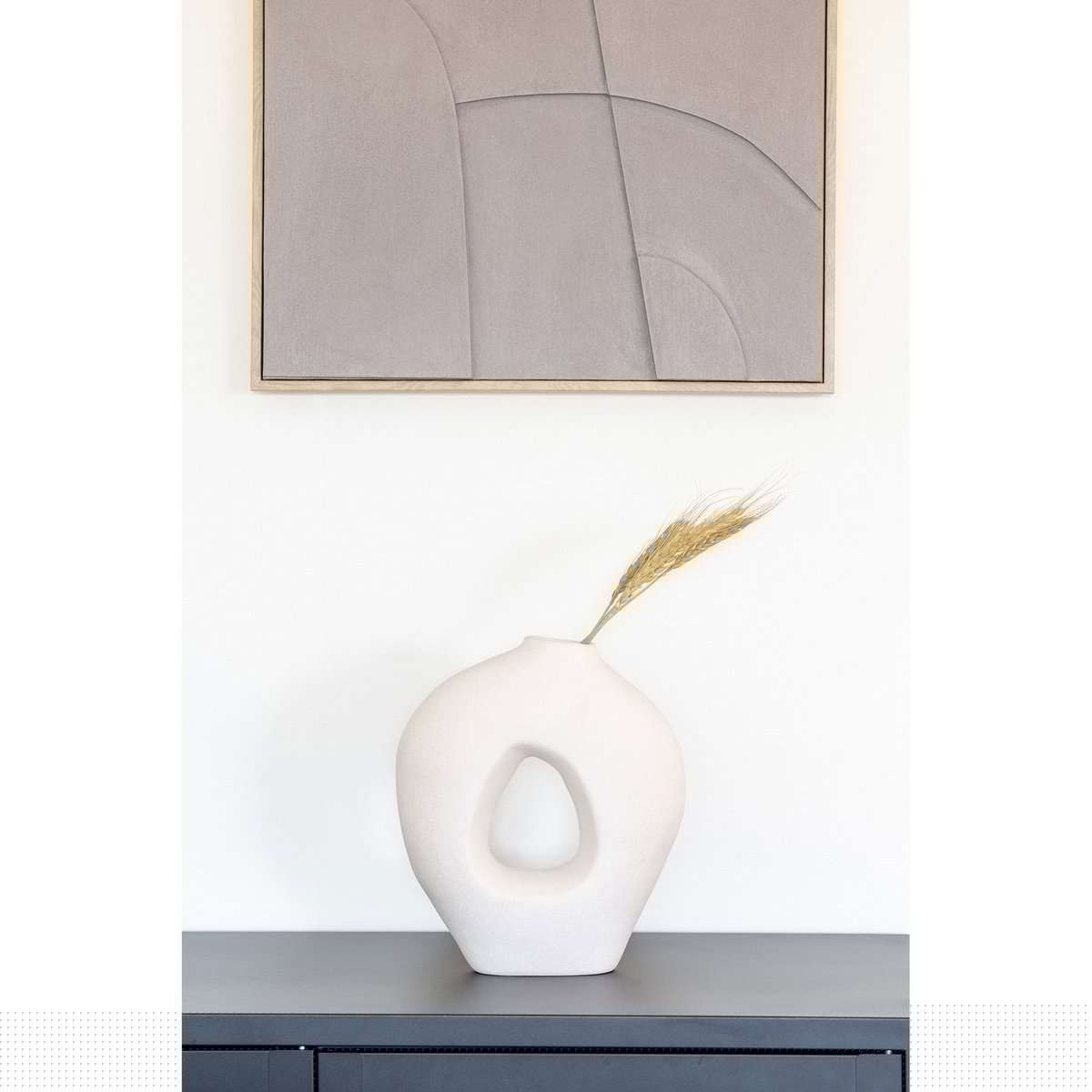 Keramieken Vaas – Wit – Scandinavisch Design