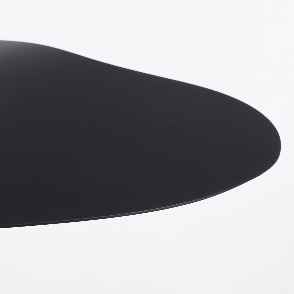 Bijzettafel, Set van 2, L55xB41xH40cm, Metaal, zwart|woon-meubel.nl