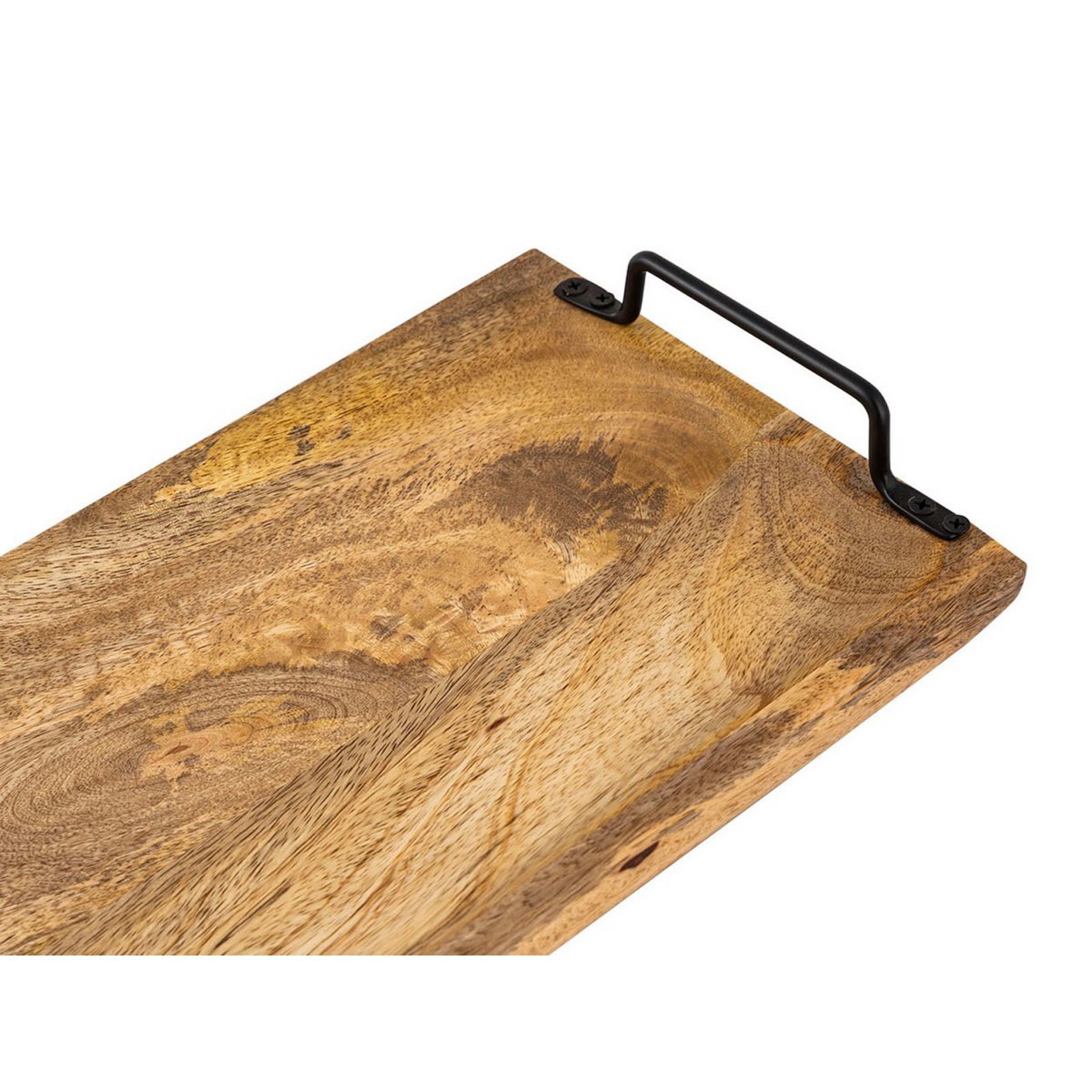 Rustek Mango Houten Dienblad met Handgrepen