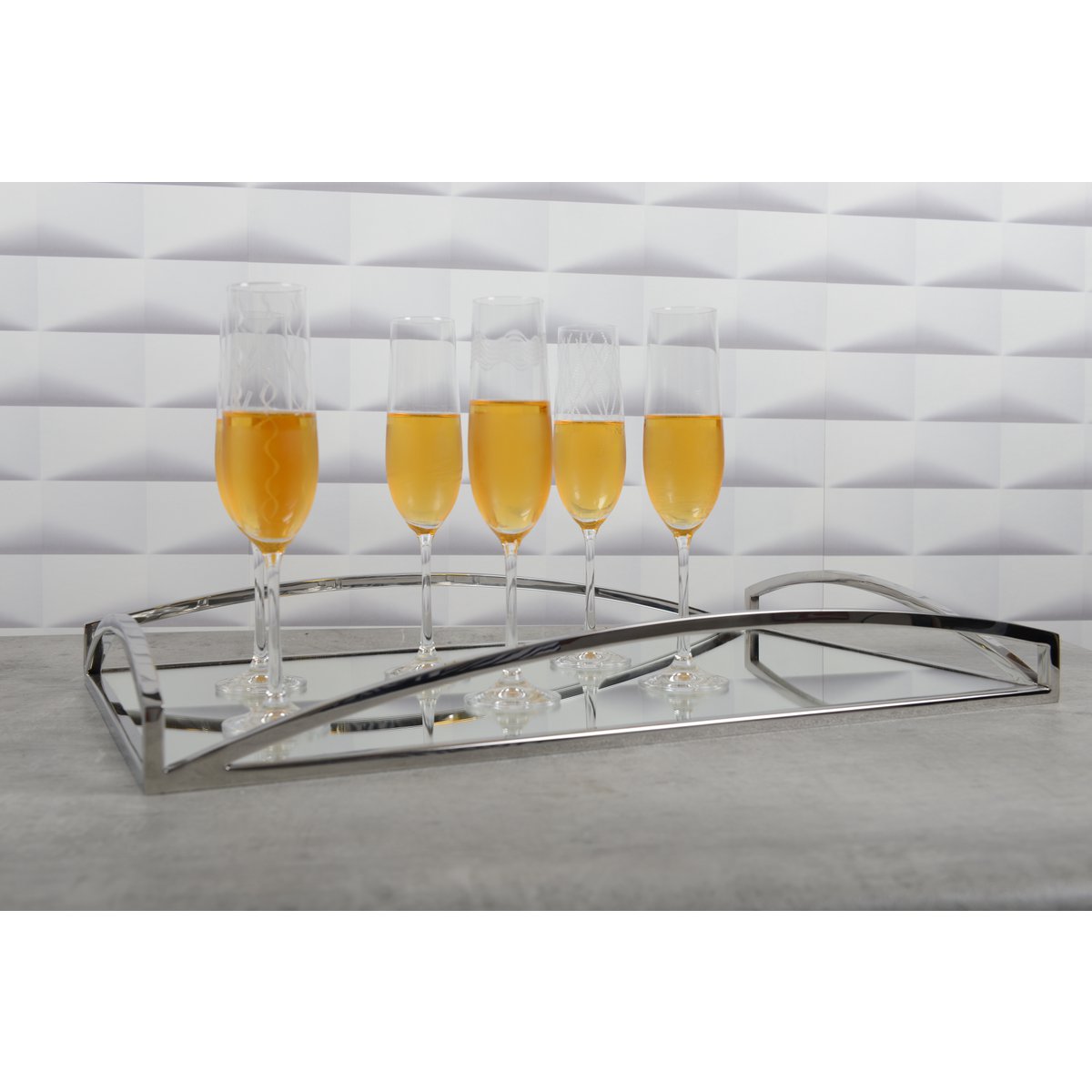 Champagnefluiten – Transparant 30cm | woon-meubel.nl