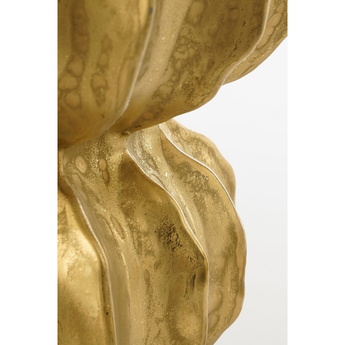 Vase Altea - H35 x Ø33 cm - Céramique - Or