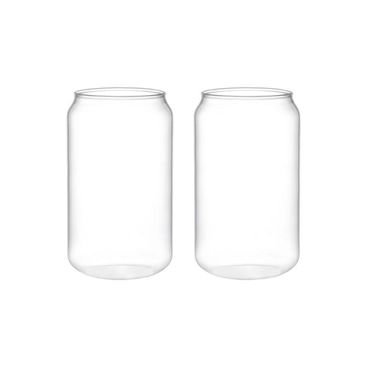 Hoge Waterglazen 380ml Set van 2 | Elegant Design |woon-meubel.nl